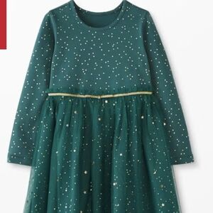 Hanna Andersson Shimmer Star Dress In Soft Tulle